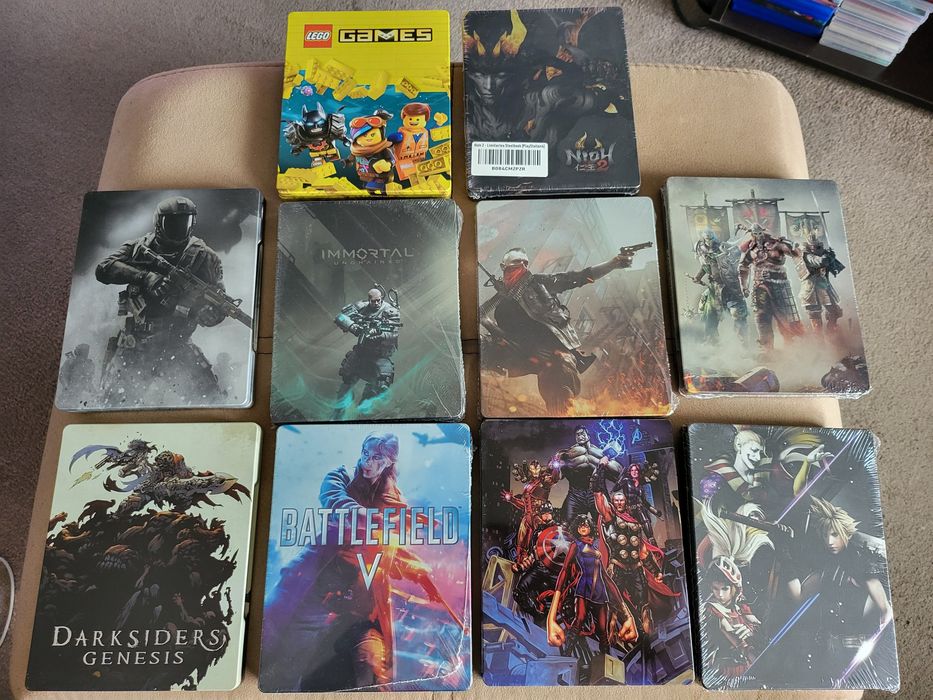 6 метални кутии комплект (steelbook)