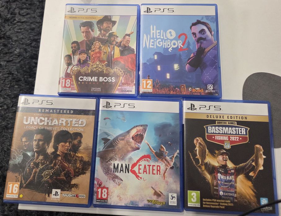 Лот игри за Playstation 5