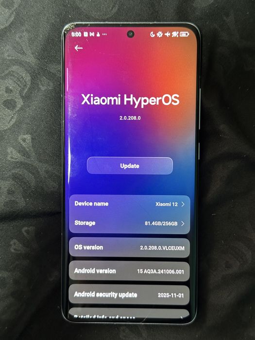 Xiaomi 12 256gb 8GB Ram