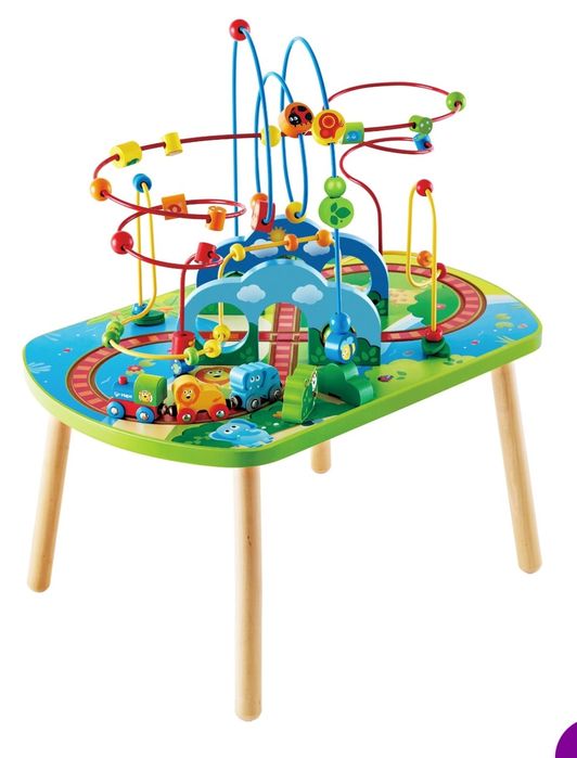 Железопътна дървена маса джунгла HAPE