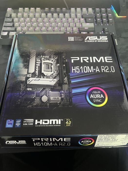 I7 10700K si placa de baza Asus Prime H510M-A