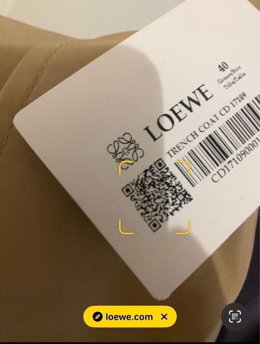 Trench femei, Loewe superb