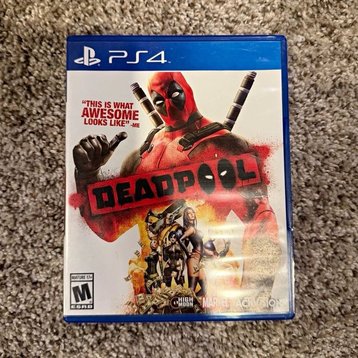 Deadpool ps4 Игра Диск ps5