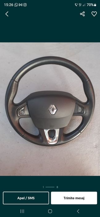 Airbag Volan Sofer Renault Megane 3 Scenic 3 Clio Fluence 2009-2016
