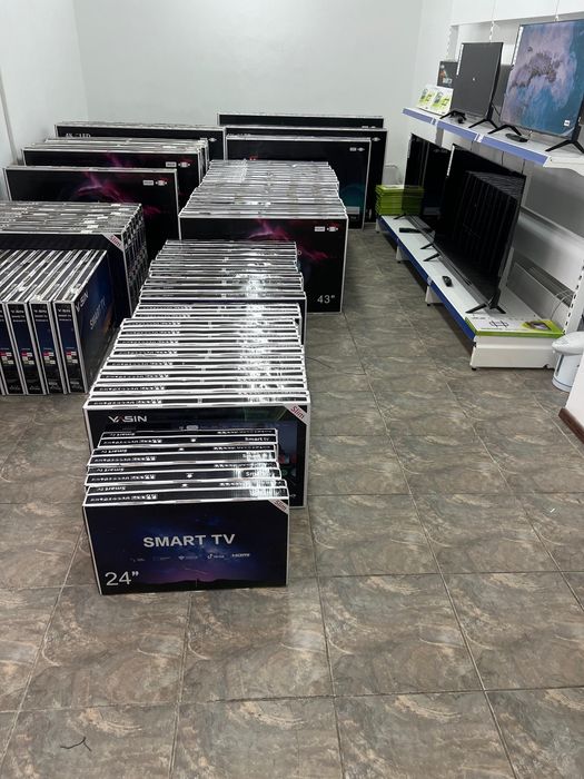 Телевизор новый смарт тв с гарантией не дорогой