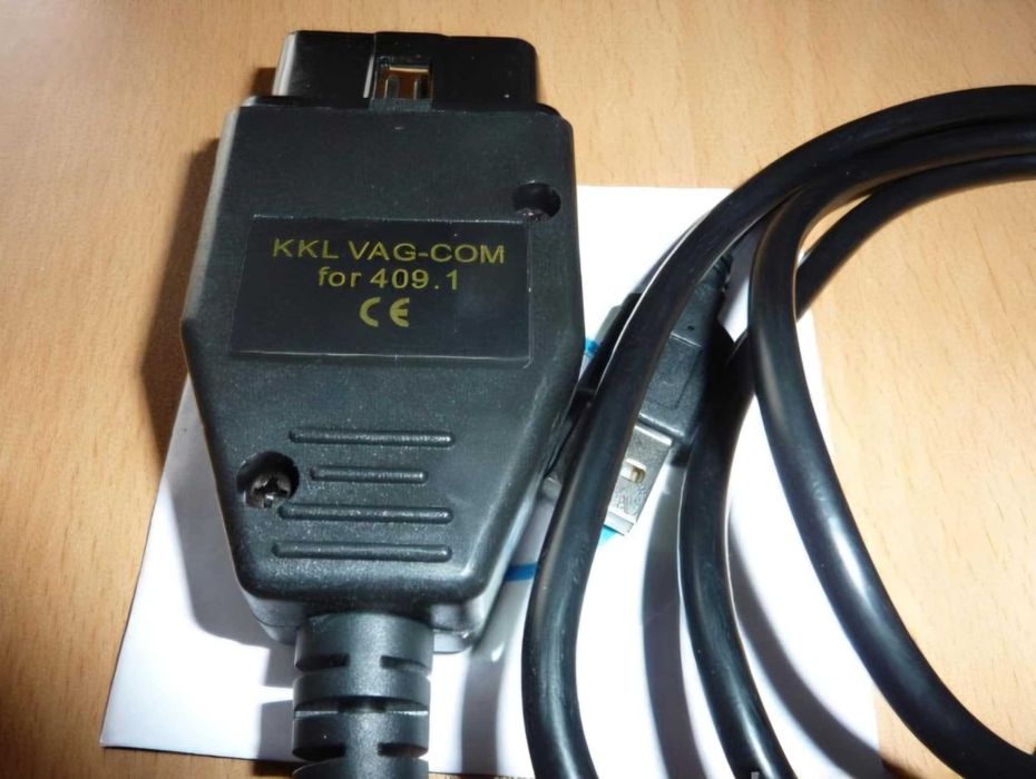 Vag-com Kkl USB интерфейс за Volkswagen, Audi, Skoda, Seat - Vag 409.1