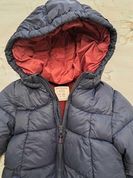 Зимно яке ZARA размер 3-4 години, 104см