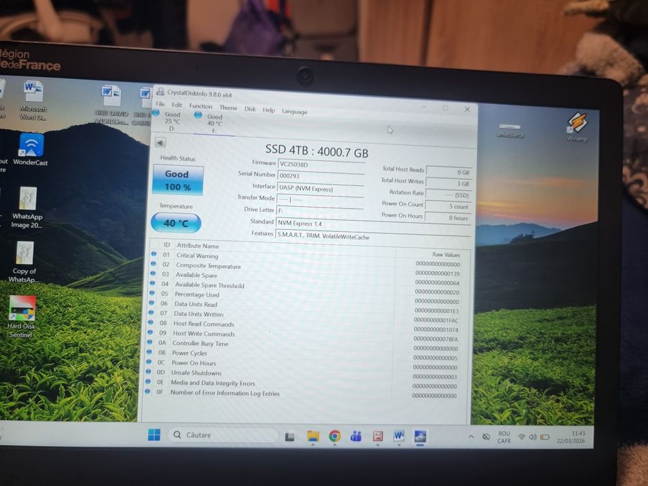 Ssd m2 samsung  990 PRO 2Tb,  nou