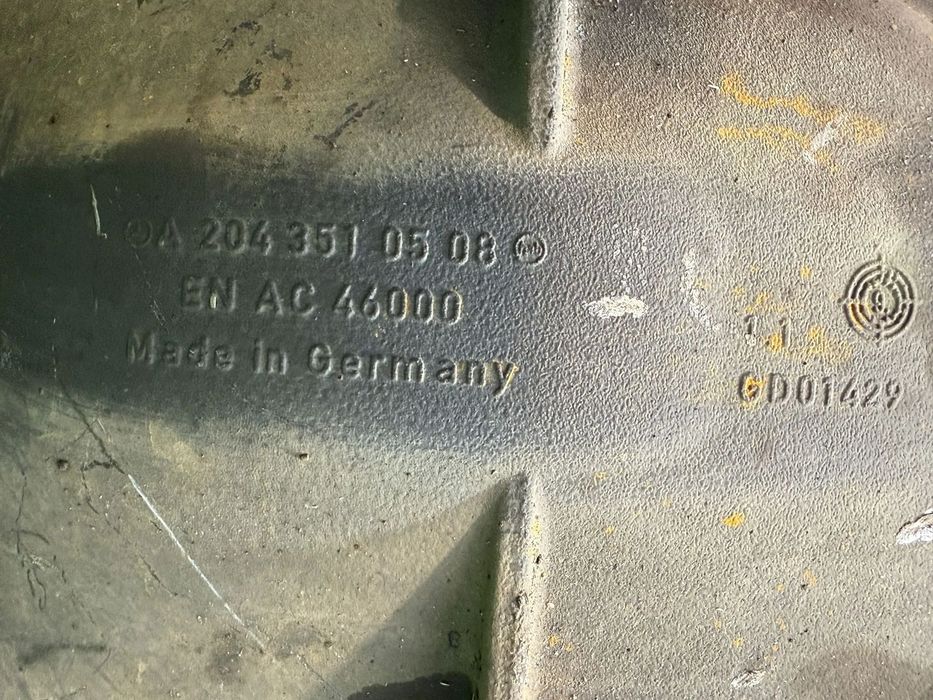 GRUP DIFERENȚIAL SPATE MERCEDES BENZ C250 CDI C CLASS W204 2.1 DIESEL 2010 COD OEM A2043510508 2008-2014