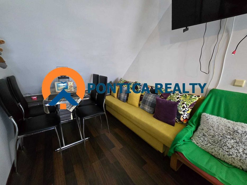 Мезонет с една спалня в комплекс с ниска такса в Слънчев Бряг