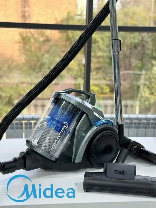 Пылесос без мешка от MIDEA, контейнер 3 литра, 2400