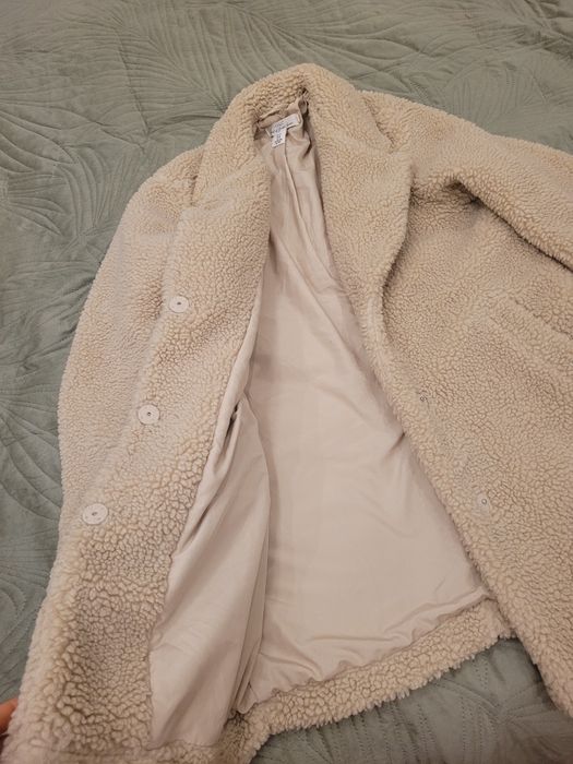 Палто ново H&M Teddy Bear XS