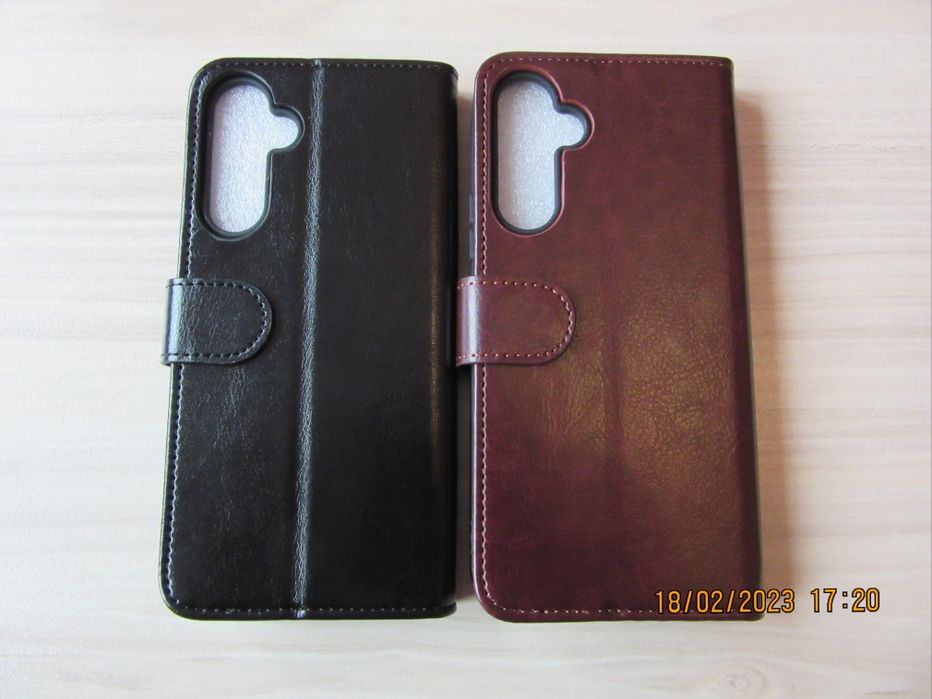 Samsung Galaxy A56 A16 A55 A35 А25 А15 A54 A34 A14/ Кожен калъф тефтер