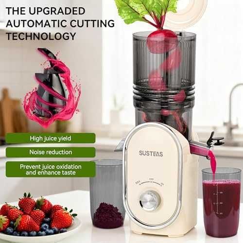 Нова Cold press бавна сокоизстисквачка 300W 133мм отвор цели плодове