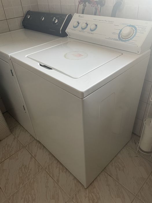 Masina de spalat Whirpool Heavy + uscator General Electric Heavy