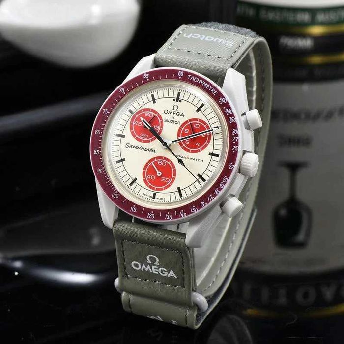 Ceas SWATCH X OMEGA MISSION TO PLUTO Chronograf Superb Nou 2026 !!