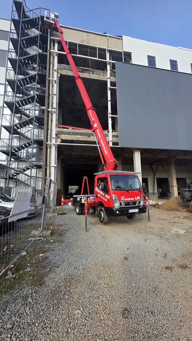 Вишка Камион с Кран и автокран под наем