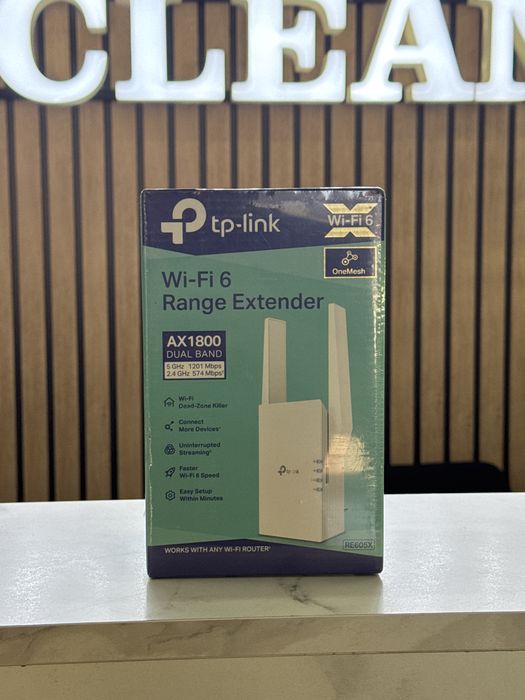 TP-LINK Wi-Fi 6 Range Extender AX1800 Dual Band