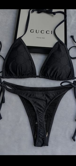 Costum de baie chilot tanga Gucci, Fend*, Burberry, Louis Vuitton