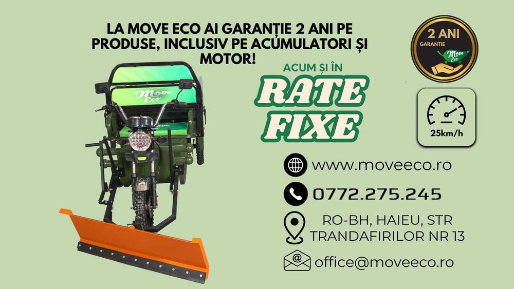 Triciclu electric persoane adulte Cargo 500 EEC 60V/45Ah - omologat RO