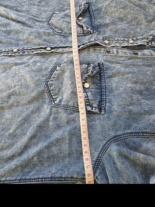 Cămașă damă denim Tally Weijl mărimea 34 / XS efect spălat