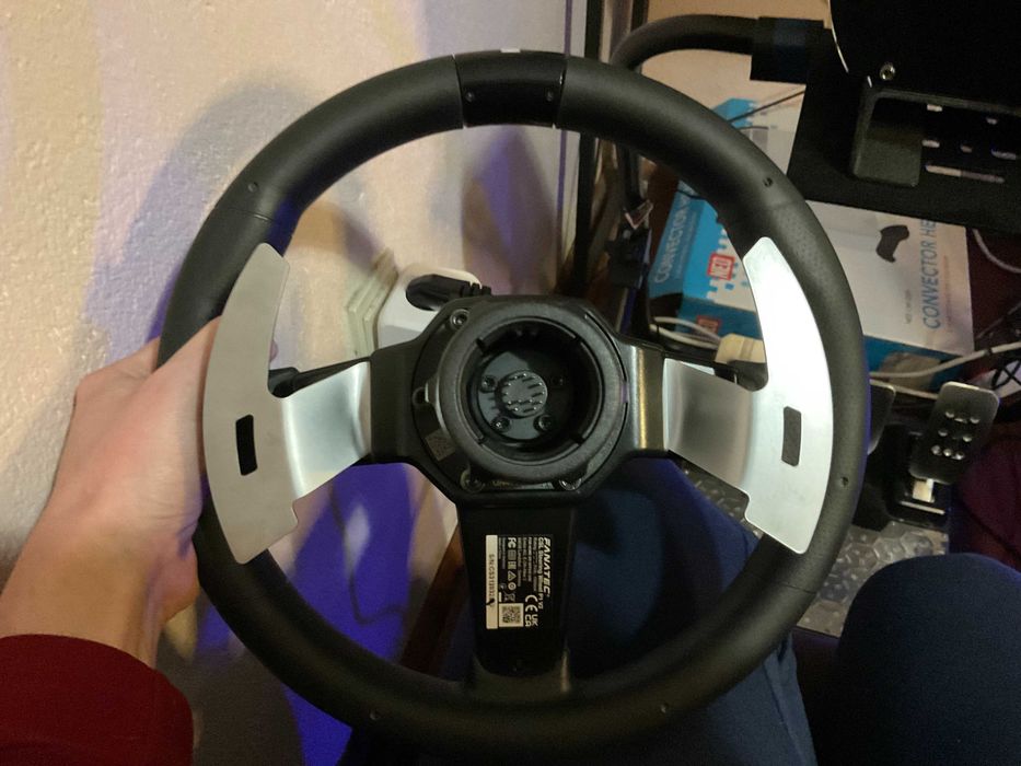 Fanatec Clubsport Base v2.5 и CSL Steering Wheel P1 V2