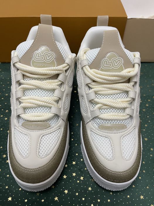 Louis Vuitton Skate Beige White - Calitate Premium