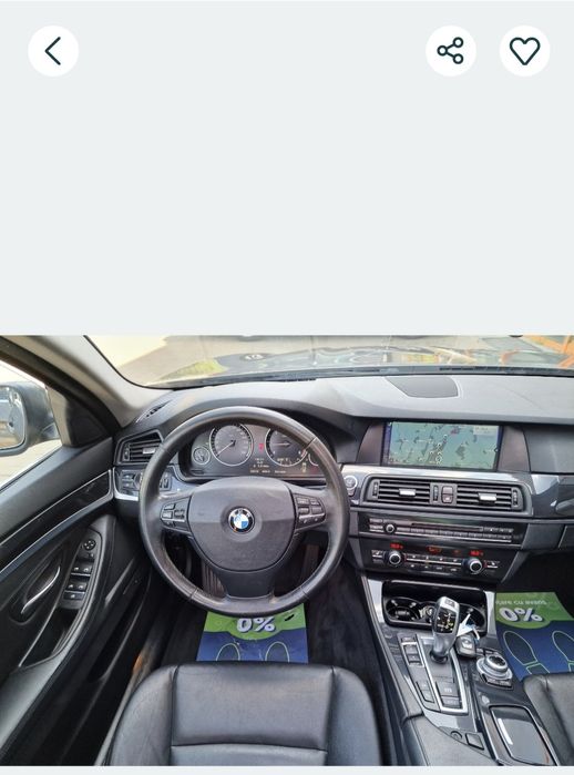 BMW 520 An 2014 RAR EFECTUAT E5 2.0 Diesel 218 CP  X-Drive