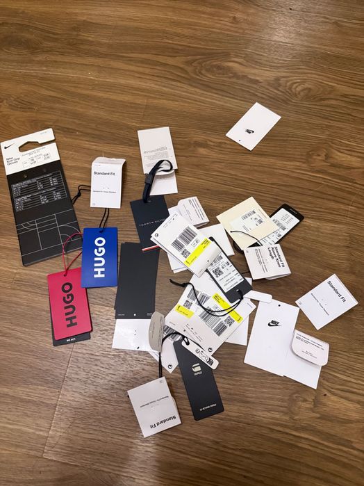Етикети Hugo, Adidas, Karl, Nike, Guess, CK и други