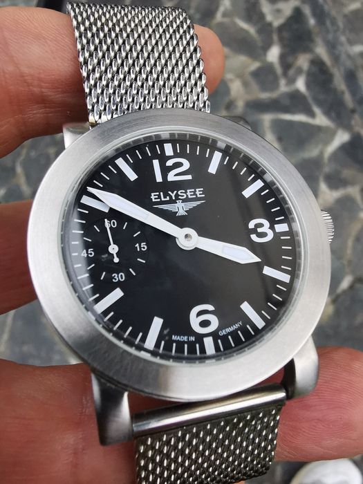 Ceas Elysee Unitas - Int Manuala - 42 mm-Funcționează Impecabil!