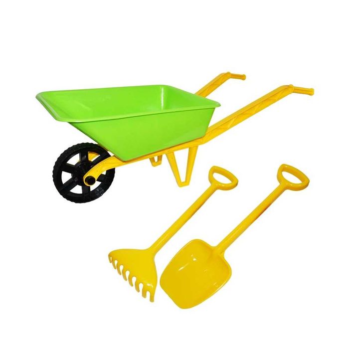 Roaba cu lopata si grebla