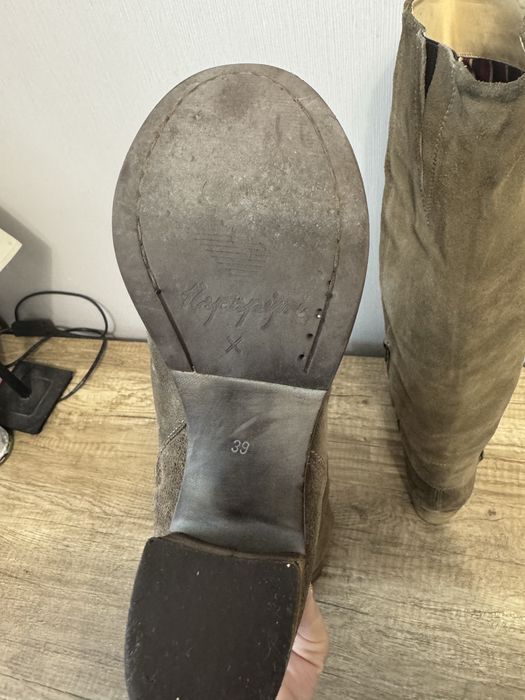 Ghete inalte Napapijri, piele, marimea 39