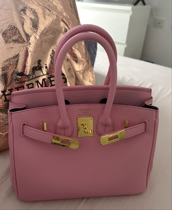 Hermès Birkin 25 piele vițel roz