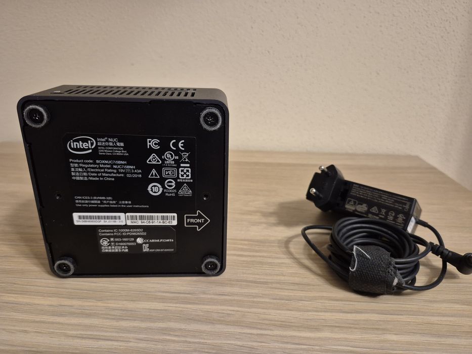 Mini PC Intel NUC7 I5-7260U