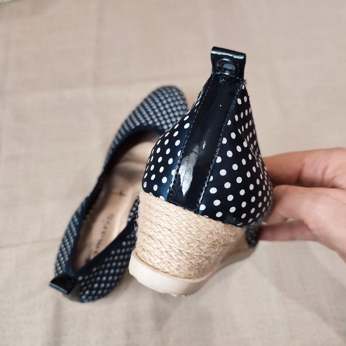 Туфли тканевые лодочка