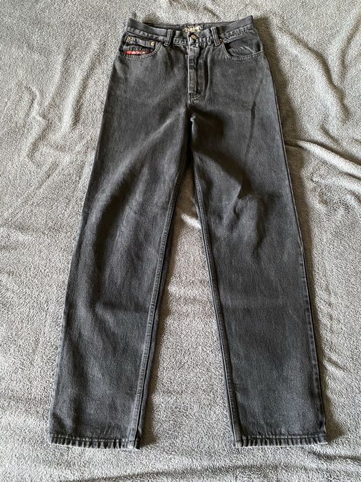 Blugi Diesel negri, slim-fit, cu măsurători exacte