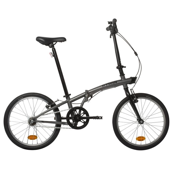 Bicicletă Pliabilă Tilt 100 Gri - universală - (SecondHand) Decathlon
