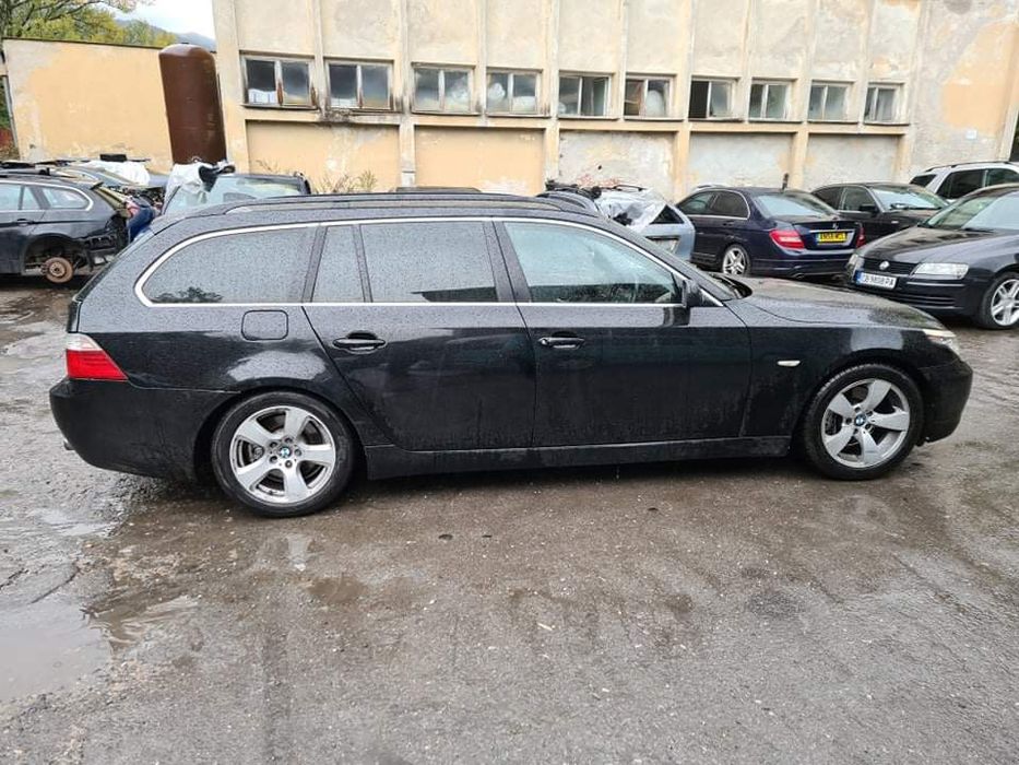 BMW E61 520d N47 177кс Cic навигация Dynamic Facelift ръчка НА ЧАСТИ!