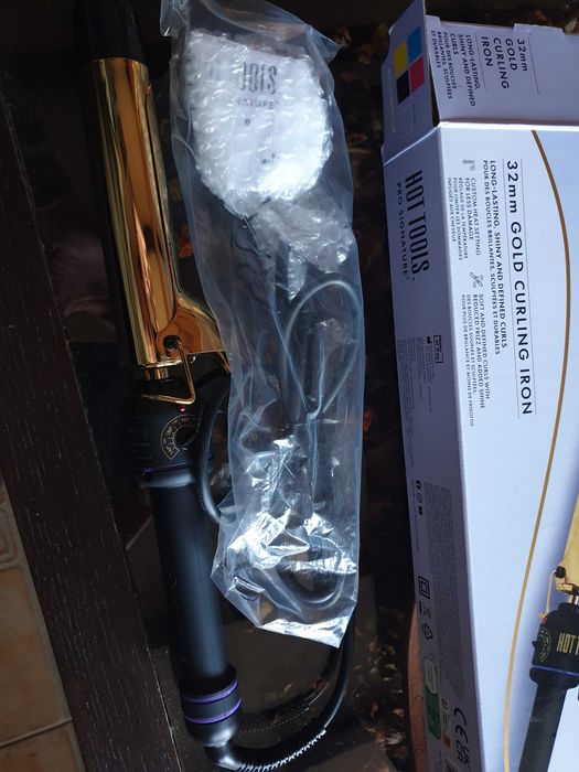 Професионална маша за коса Hot Tools Gold, позлатена