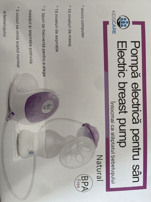 Pompa de sân electrică KidsCare aproape nouă