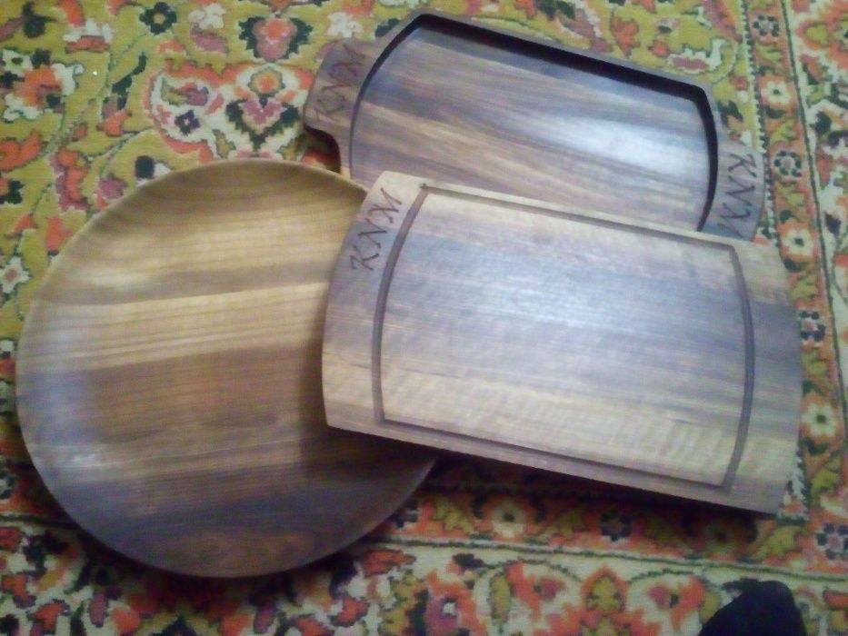 Посуда из натурального дерева