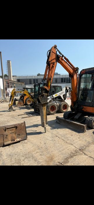 Inchiriez bobcat , excavator ,picon 3,5 tone, cilindru compactor,