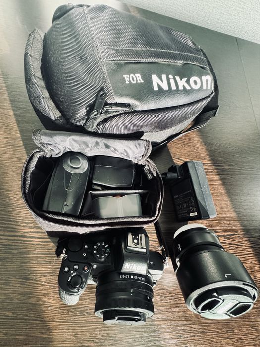 Фотоаппарат Nikon z50 +аксесуары