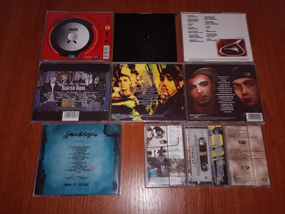Cd-uri ORIGINALE hiphop românesc - bug mafia la familia parazitii bitza -  STARE FOARTE BUNĂ