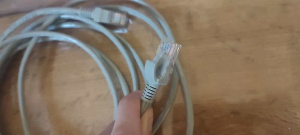 Интернет кабель патч корд 3 метра RJ-45 Cat 5e UTP