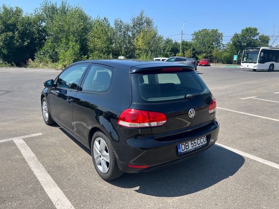 Volkswagen Golf 6, 1.4 MPI + instalatie GPL, Euro 5, clima, km putini