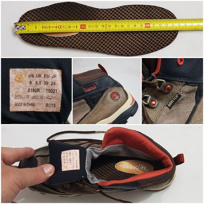Ghete impermeabile Timberland Gore Tex Mid, piele naturală, nr 39 EU