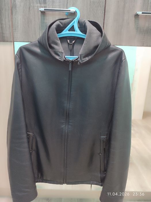 Куртка кожаная. Мужская.