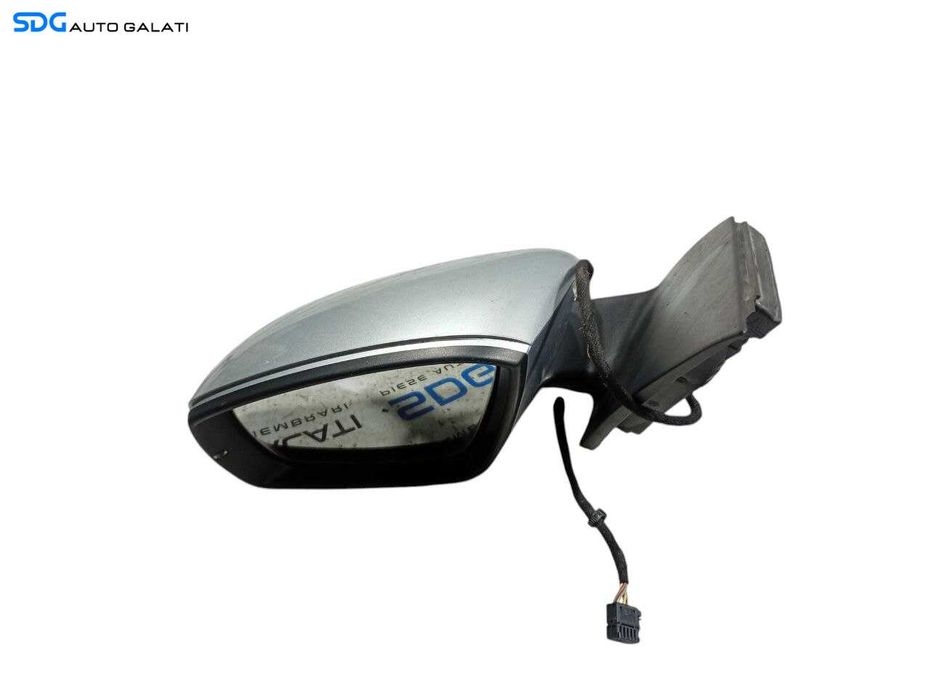 Oglinda Electrica Stanga Volkswagen Polo 6R 2009 - 2017 Culoare LA7W Cod 6R2857501BFA7W [LR0913]