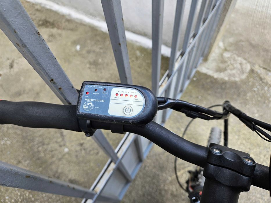 Електрически сгъваем велосипед 20 цола HERCULES-шест месеца гаранция